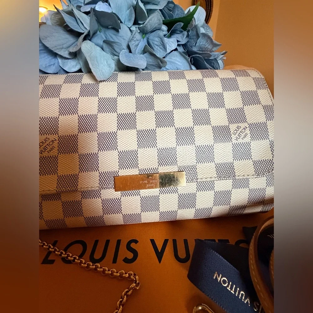 Louis Vuitton Damier Azur Favorite MM - Picture 14 of 16